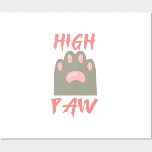 CUTE CAT'S PAW, SWEET Posters and Art